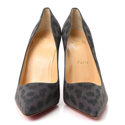 Christian Louboutin Nylon Reflex Leopard Pigalle Follies 100 Pumps 36 Multi 3 of 9