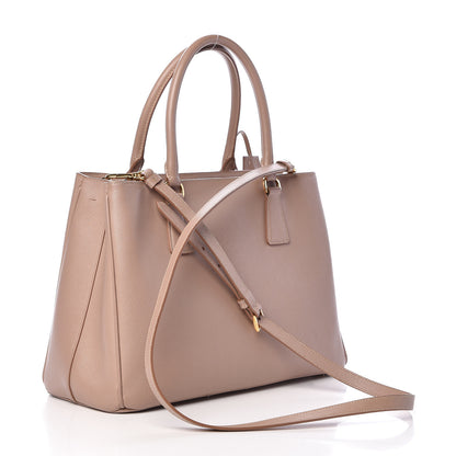 Prada Saffiano Lux Medium Tote Cammeo 3 of 17