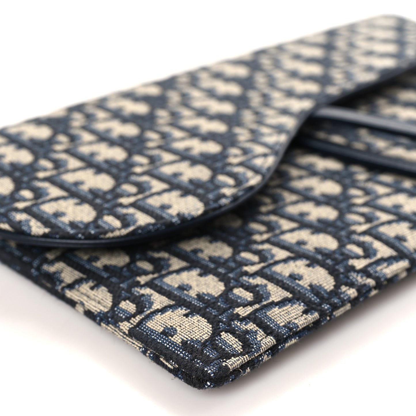 Oblique Saddle Pouch Blue