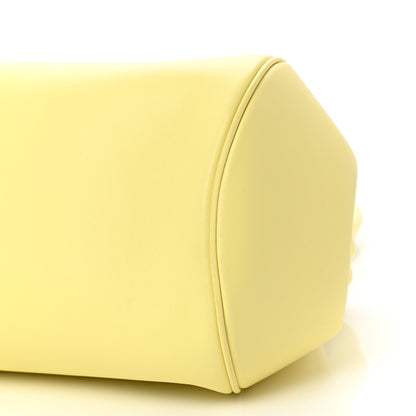 Salvatore Ferragamo Calfskin Frame Satchel Technicolor Yellow 9 of 10
