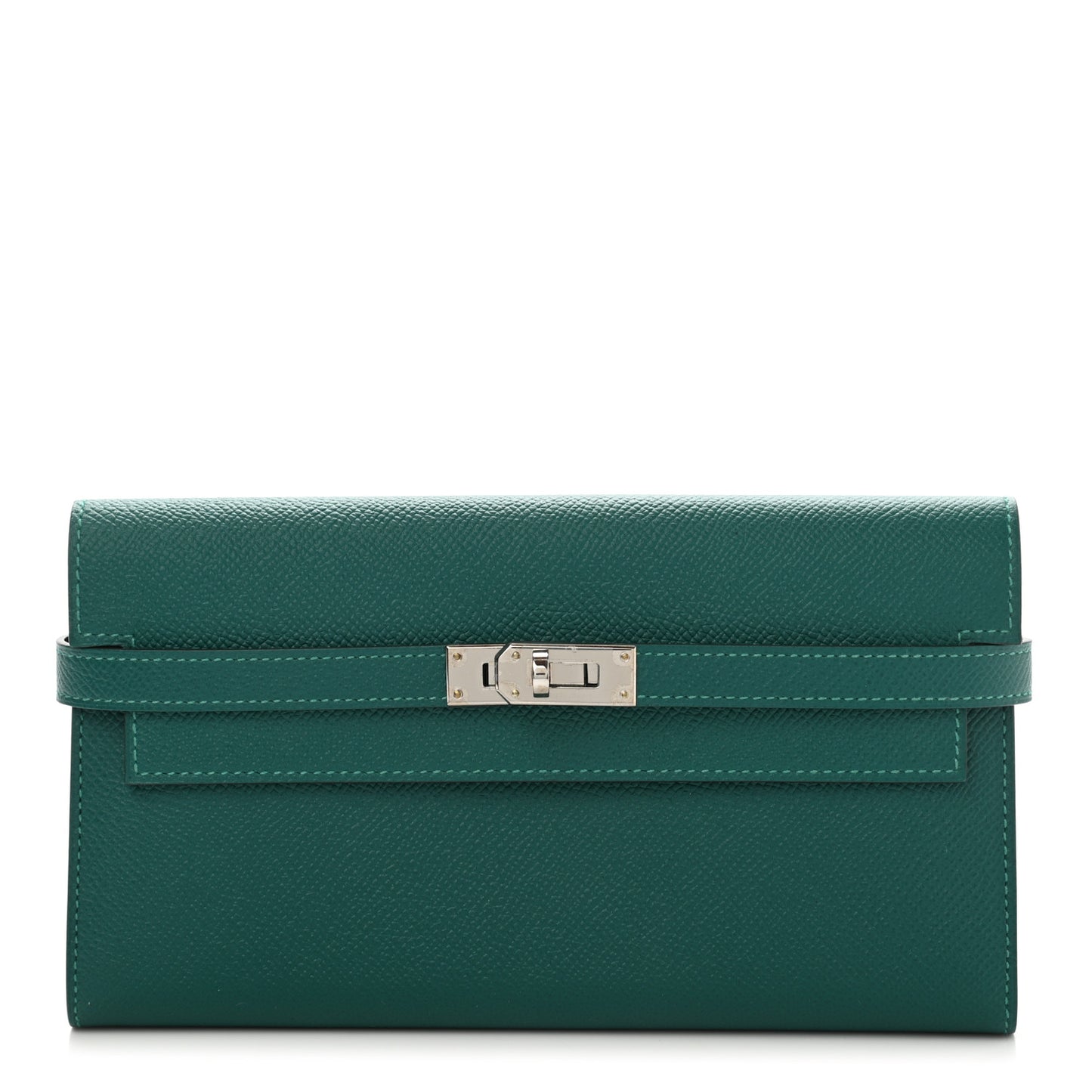 Epsom Kelly Longue Wallet Malachite