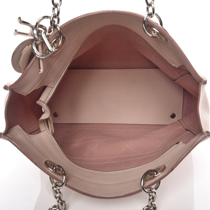 Christian Dior Grained Calfskin Cannage Medium Ultradior Tote Rose Poudre 5 of 14