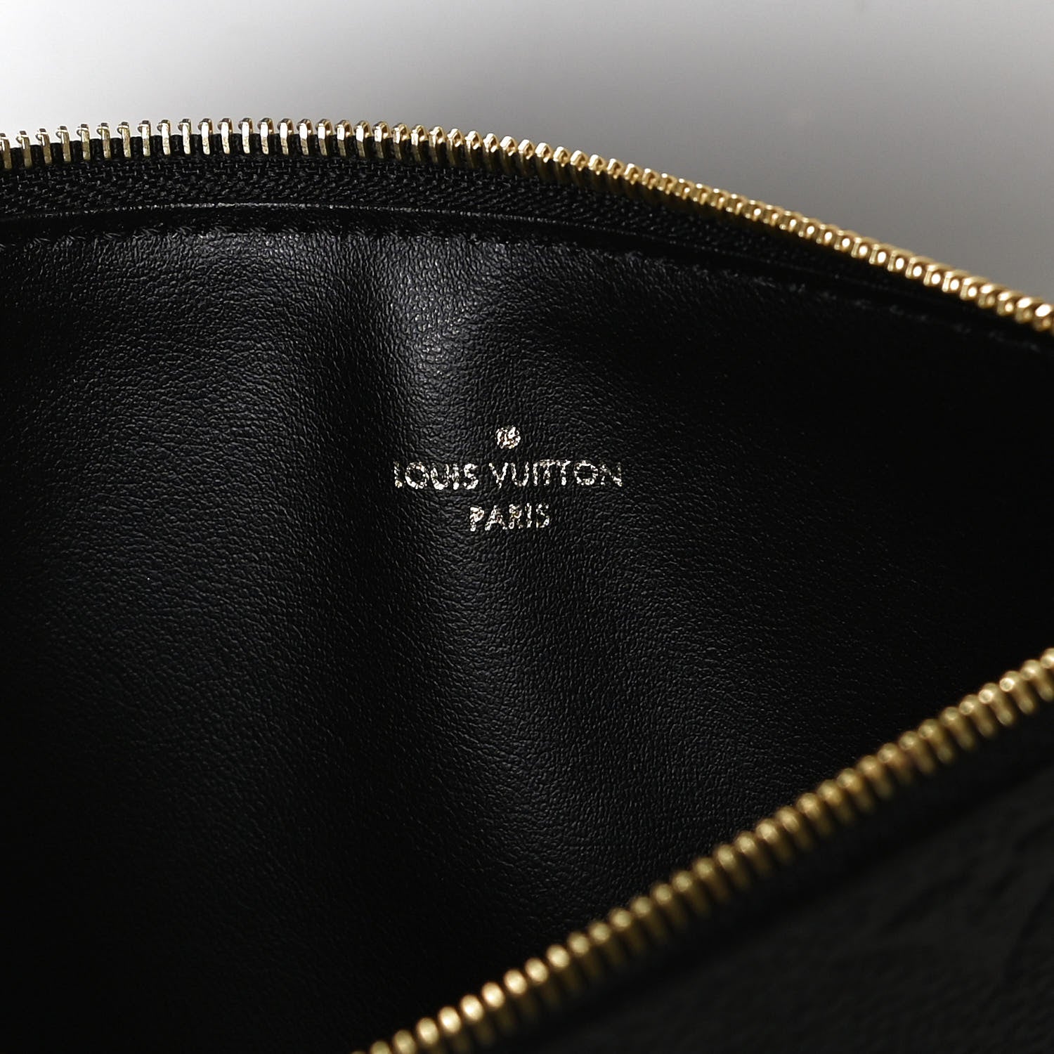 Louis Vuitton Empreinte Pochette Felicie Chain Wallet Black 9 of 12