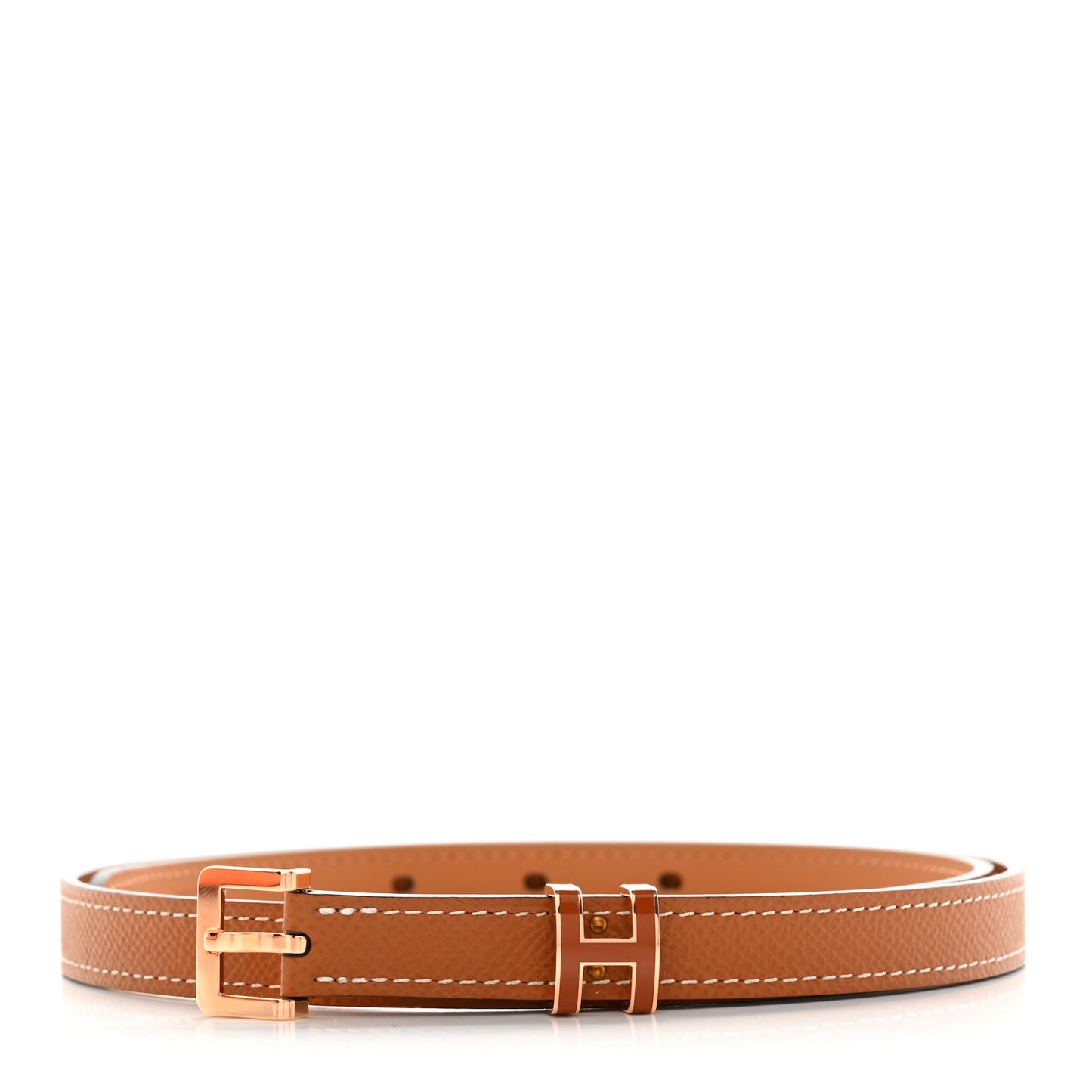 Epsom 15mm Pop H Belt 75 30 Gold
