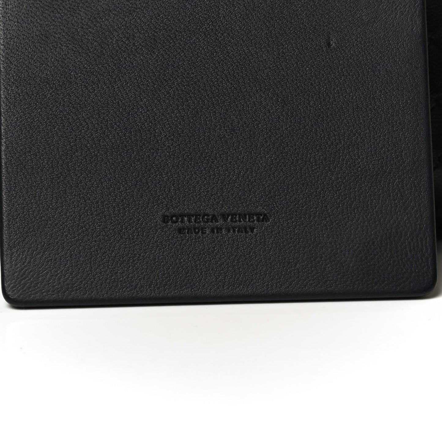 Nappa Intrecciato Snakeskin Small Flow Wave Tote Black