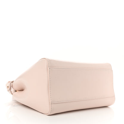 Fendi Nappa Mini Peekaboo Iconic Satchel Egg Shell 4 of 11
