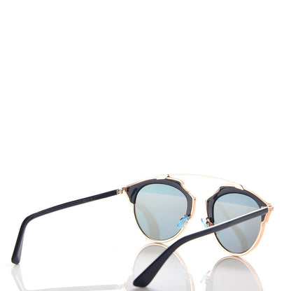 Christian Dior Mirrored So Real Sunglasses Rose Gold Blue 5 of 9