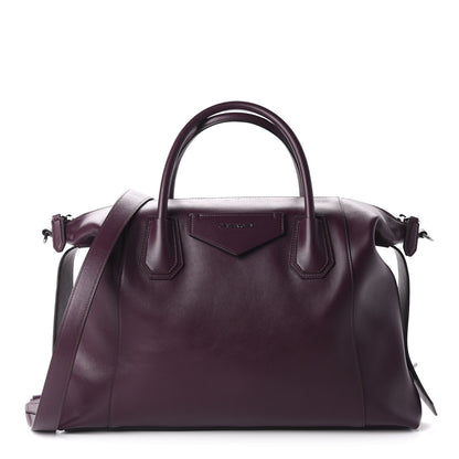 Givenchy Smooth Calfskin Medium Soft Antigona Aubergine 1 of 9