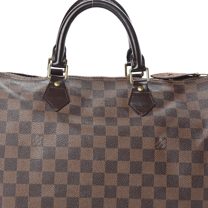 Louis Vuitton Damier Ebene Speedy 35 7 of 9