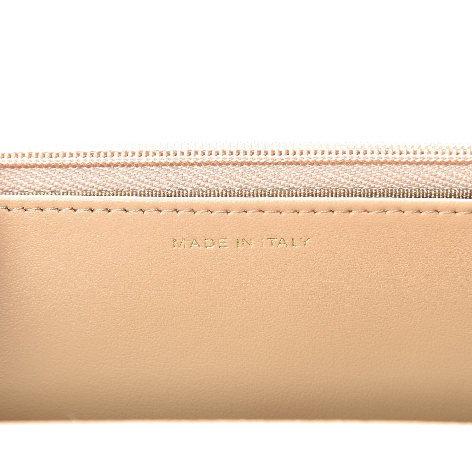 Chanel Caviar Quilted Wallet On Chain WOC Beige 7 of 13