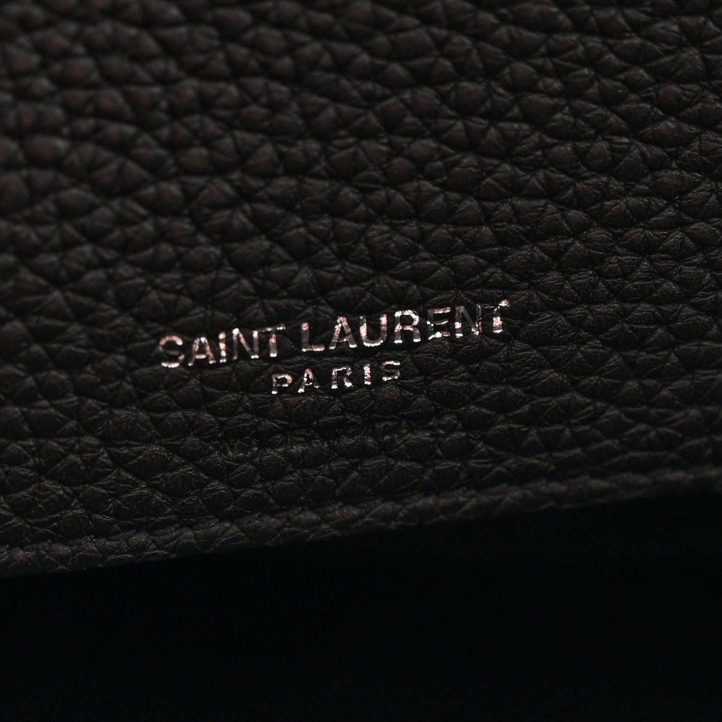 Grained Calfskin Small Supple Sac De Jour Black