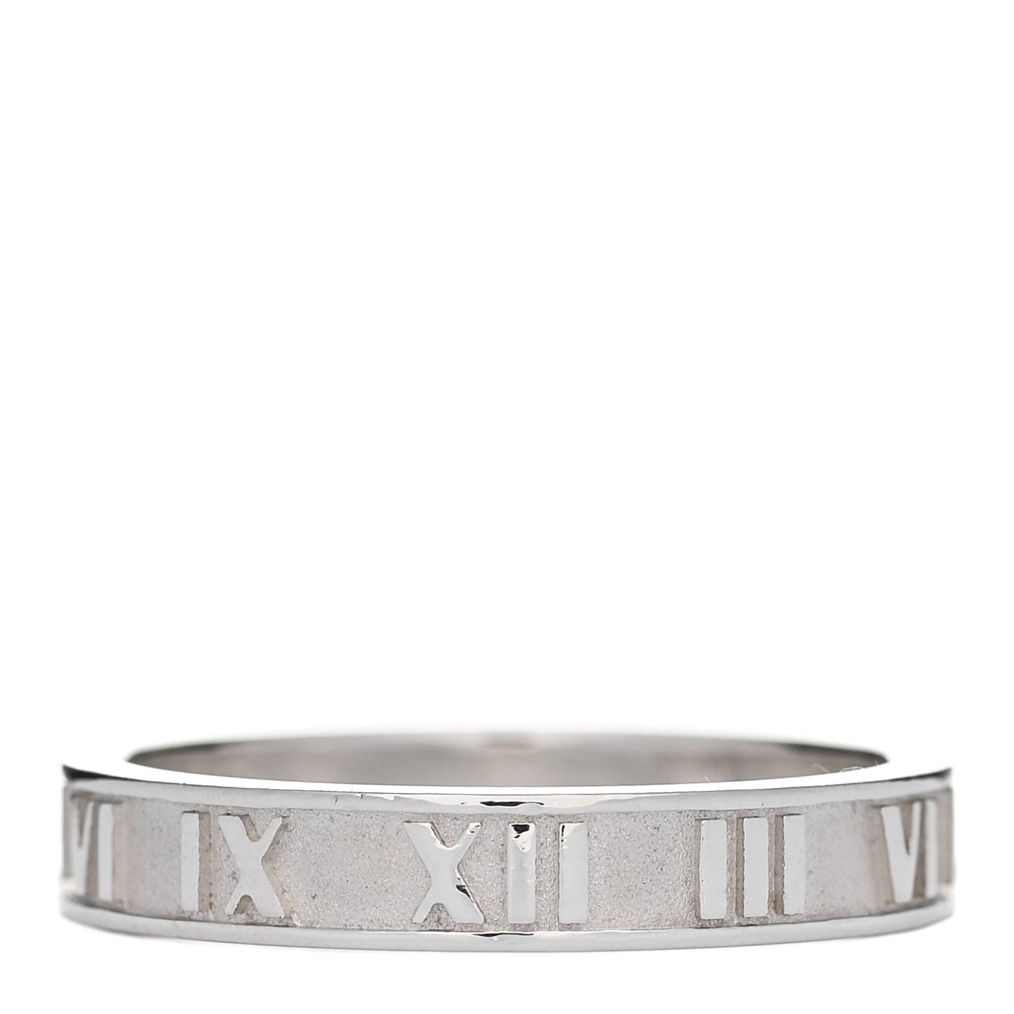 Sterling Silver Narrow Atlas Ring 62 9.25