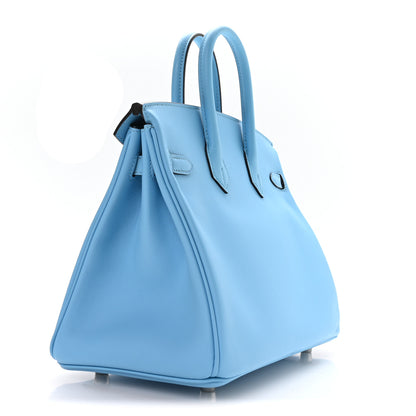 Hermes Swift Birkin 25 Celeste 3 of 11