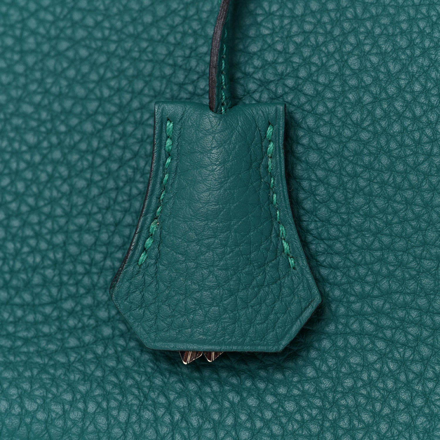 Hermes Togo Birkin 35 Malachite 31 of 34