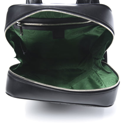 Gucci Calfskin Rhombus Backpack Black 4 of 9