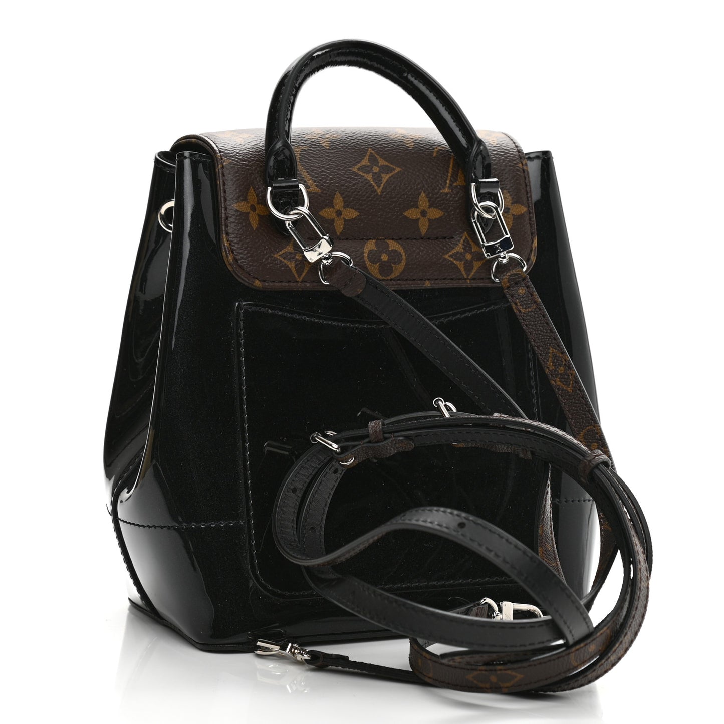 Patent Monogram Hot Springs Backpack Black