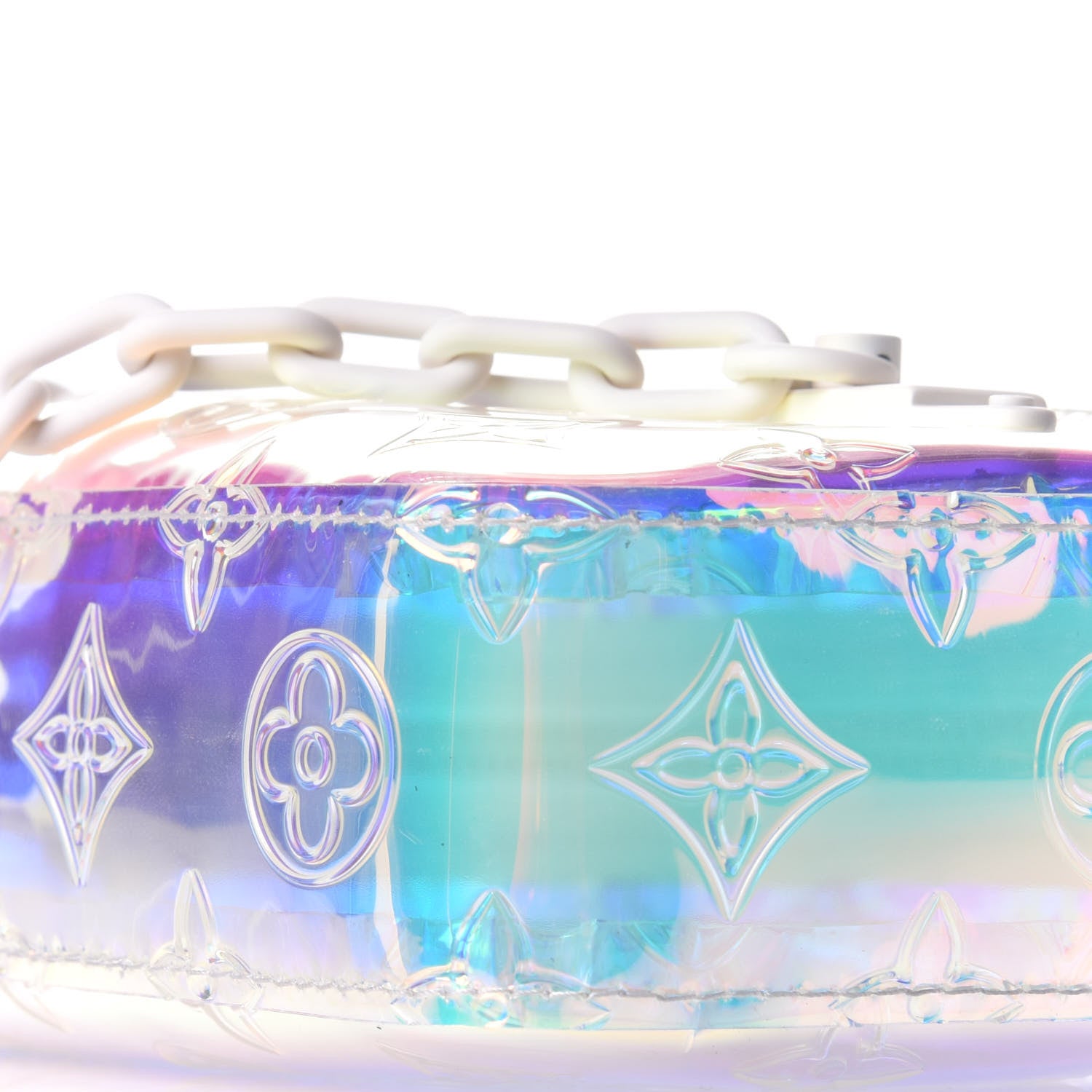 Louis Vuitton PVC Monogram Pochette Volga Iridescent Prism 10 of 10