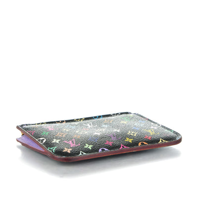 Louis Vuitton Monogram Multicolor Key Pouch Black Violet 4 of 8