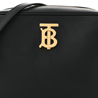 Burberry Grained Calfskin TB Large Camera Bag Black Black 8 of 10
