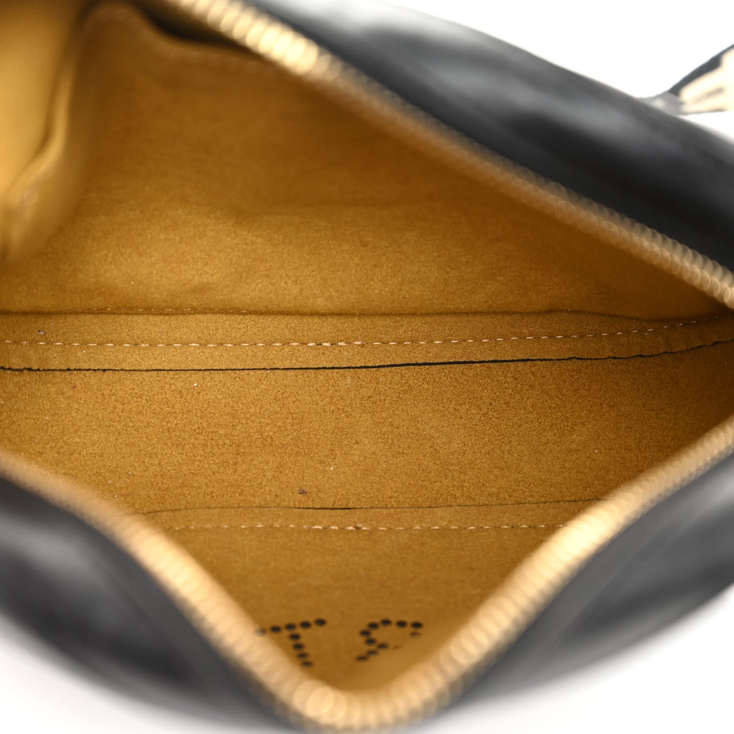 Eco Alter Nappa Perforated Logo Mini Bag Black