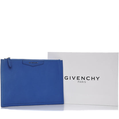 Givenchy Sugar Goatskin Medium Antigona Pouch Indigo Blue 8 of 8
