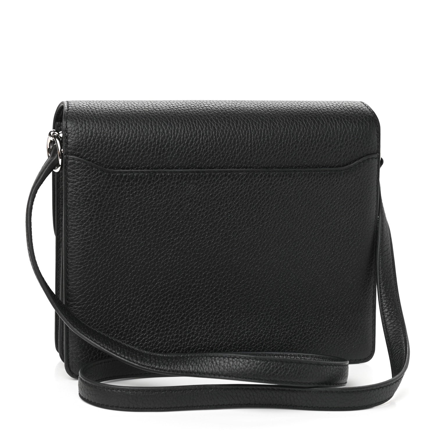 Hermes Taurillon Clemence Sac Roulis 23 Black 2 of 13