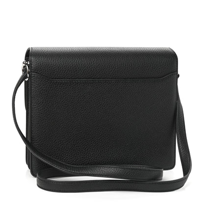 Hermes Taurillon Clemence Sac Roulis 23 Black 2 of 13