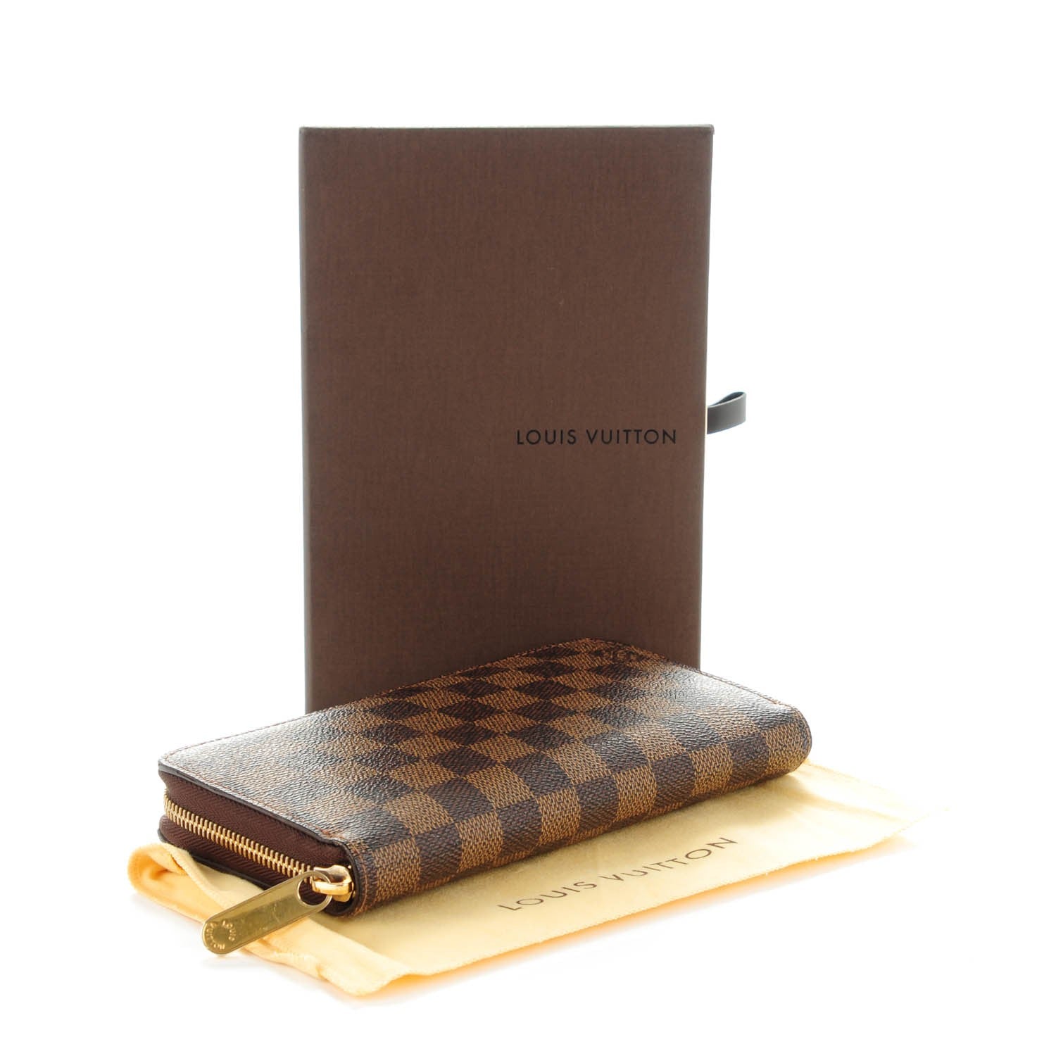 Louis Vuitton Damier Ebene Zippy Wallet 4 of 7