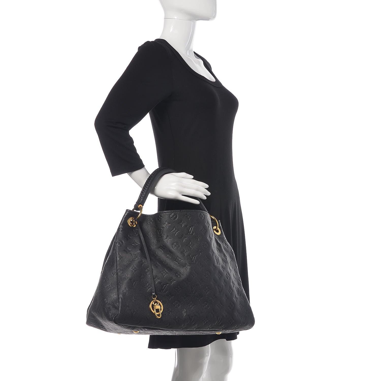 Louis Vuitton Empreinte Artsy MM Black 2 of 11