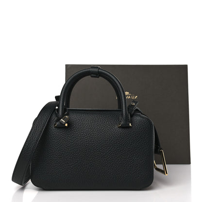 Delvaux Taurillon Soft Mini Cool Box Satchel Black 9 of 9