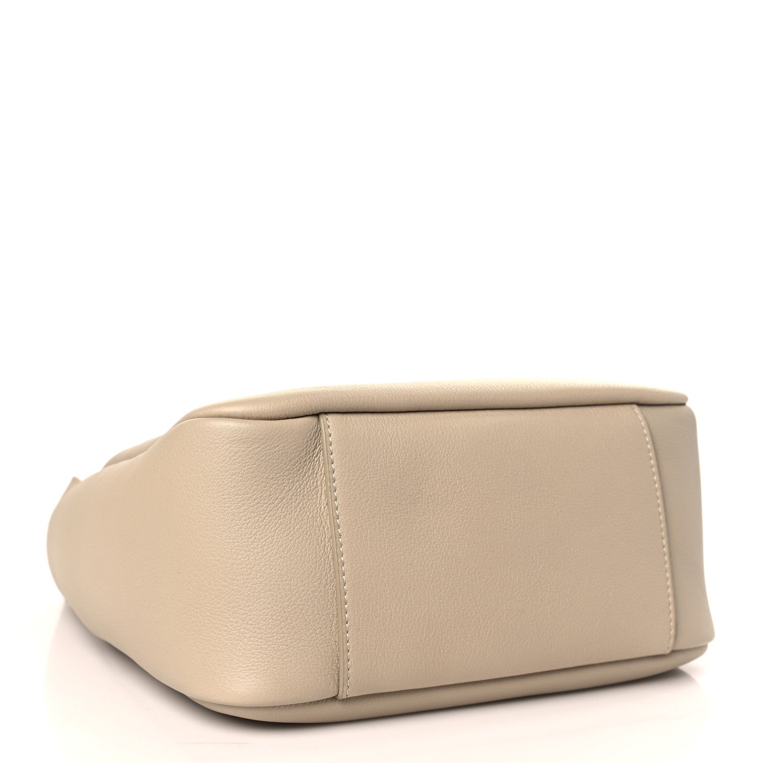 Saint Laurent Smooth Calfskin Small Le 5 A 7 Soft Hobo Sea Salt 4 of 9