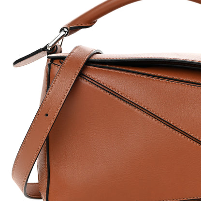Loewe Calfskin Small Puzzle Bag Tan 7 of 14