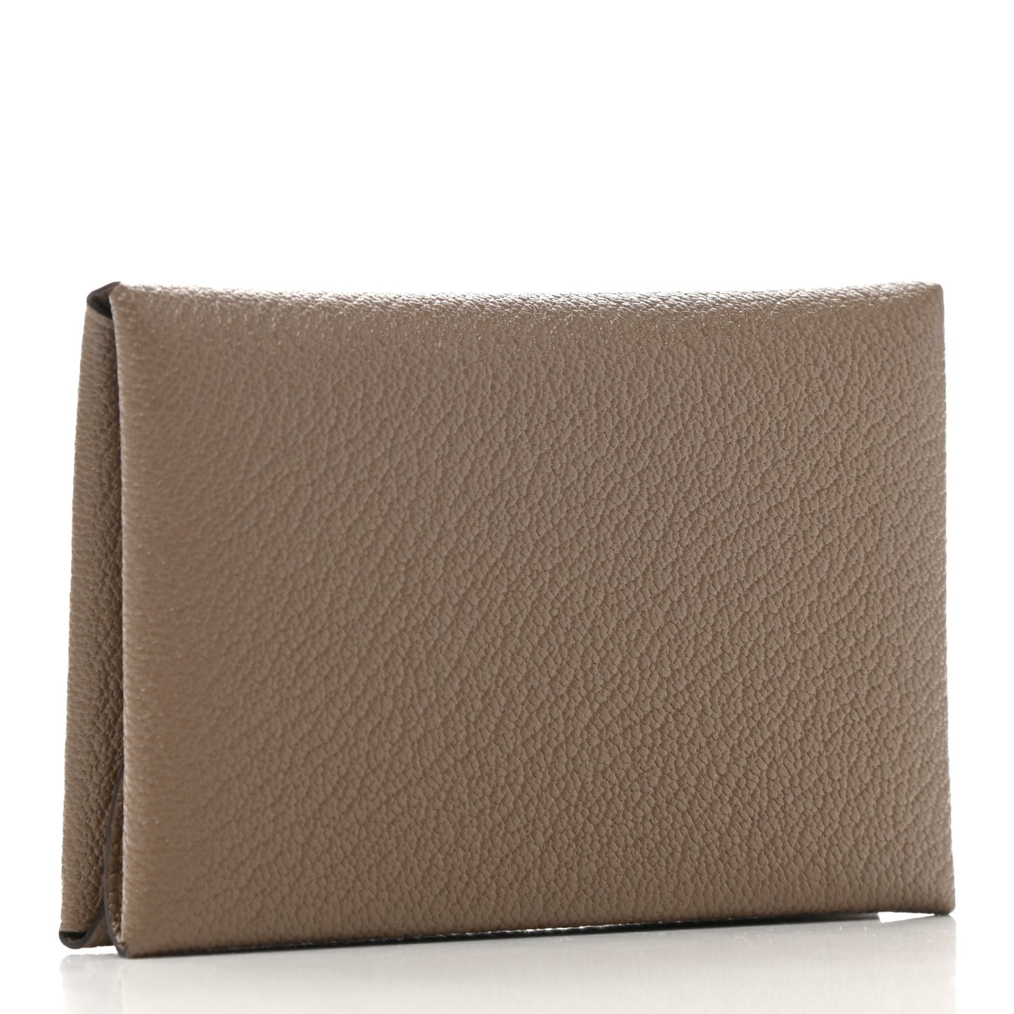 Chevre Mysore Calvi Duo Card Case Etoupe