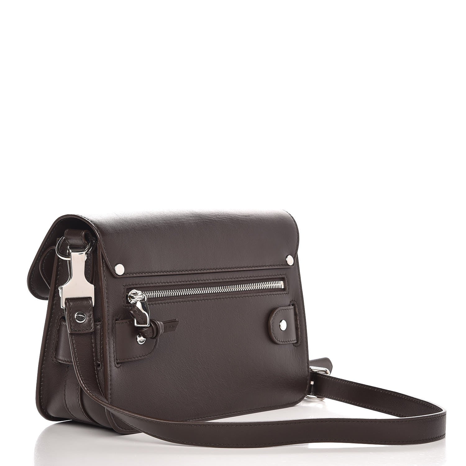 Proenza Schouler Smooth Calfskin Mini PS11 Classic Shoulder Bag Mogano 3 of 12