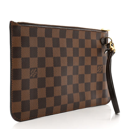 Louis Vuitton Damier Ebene Neverfull MM GM Pochette 3 of 7