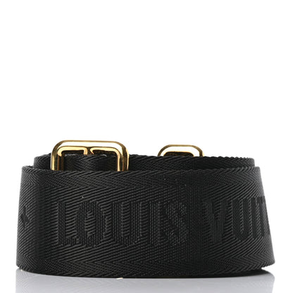 Louis Vuitton Nylon Petite Malle Souple Shoulder Strap Black 2 of 4