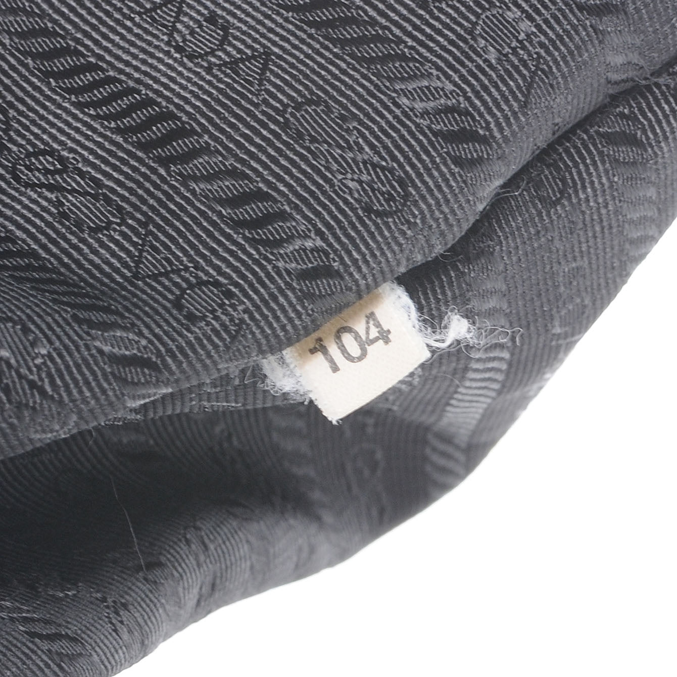 Tessuto Nylon Quilted Tote Nero Black