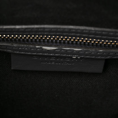 Givenchy Calfskin Crocodile Embossed Mini Antigona Storm Grey 7 of 8