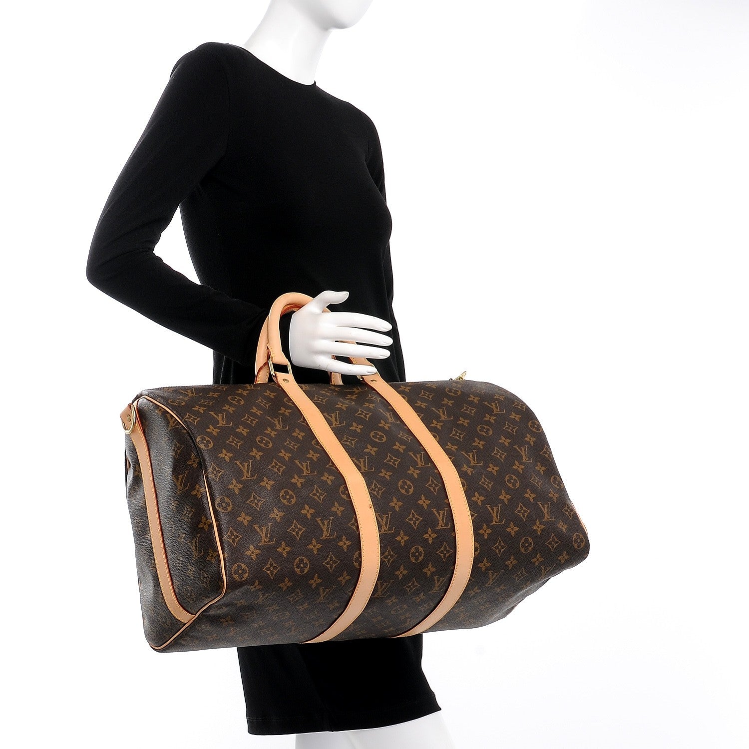 Louis Vuitton Monogram Keepall Bandouliere 50 3 of 11