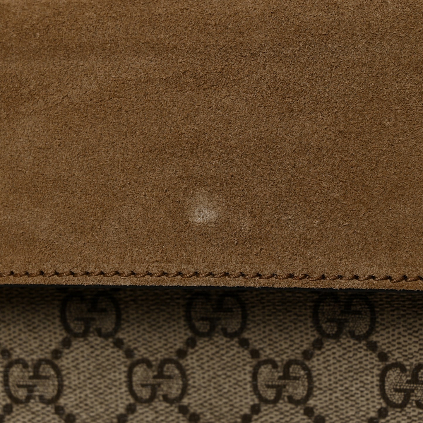 GG Supreme Monogram Mini Dionysus Shoulder Bag Taupe