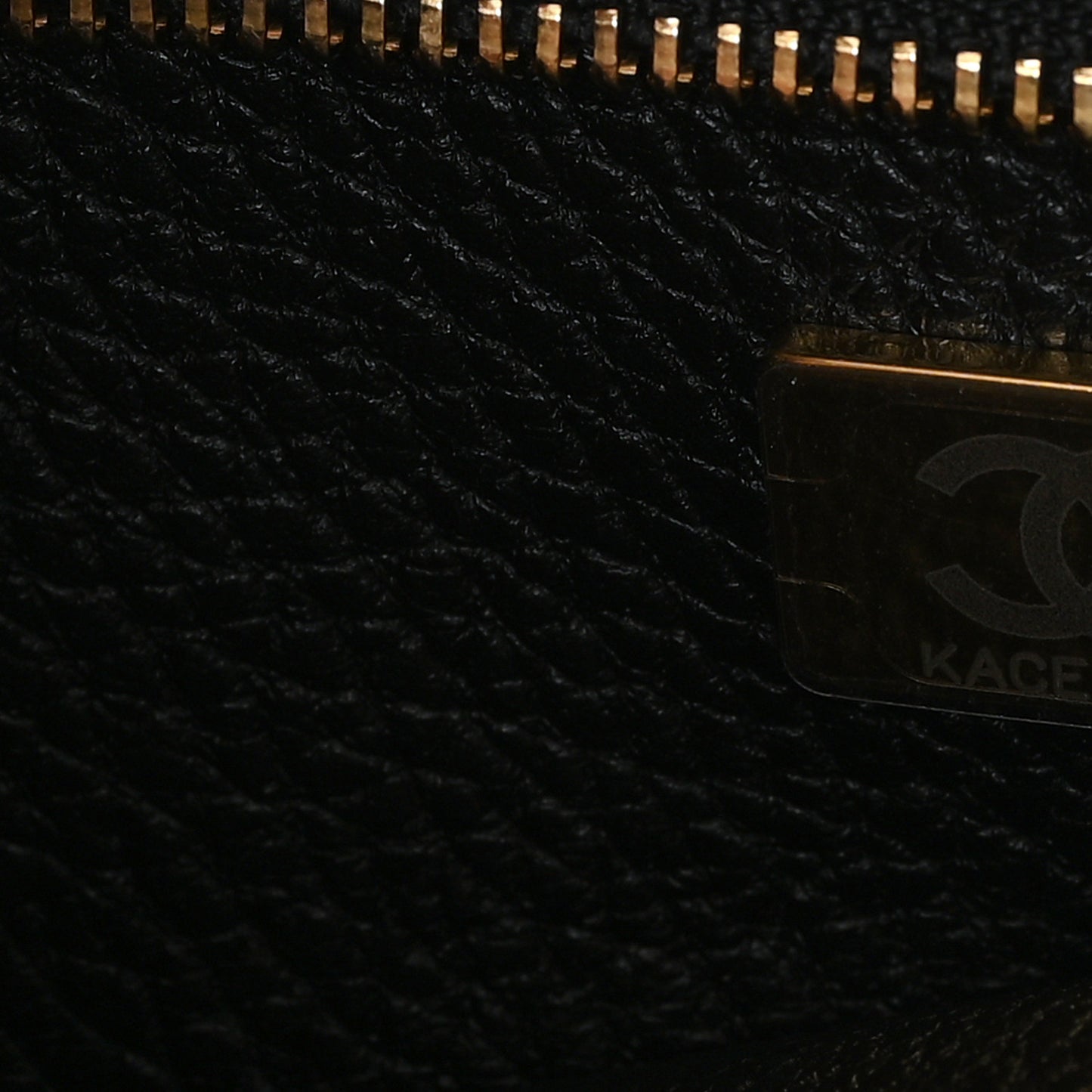 Grained Calfskin Stitched Urban Essentials Small Shopping Bag Black