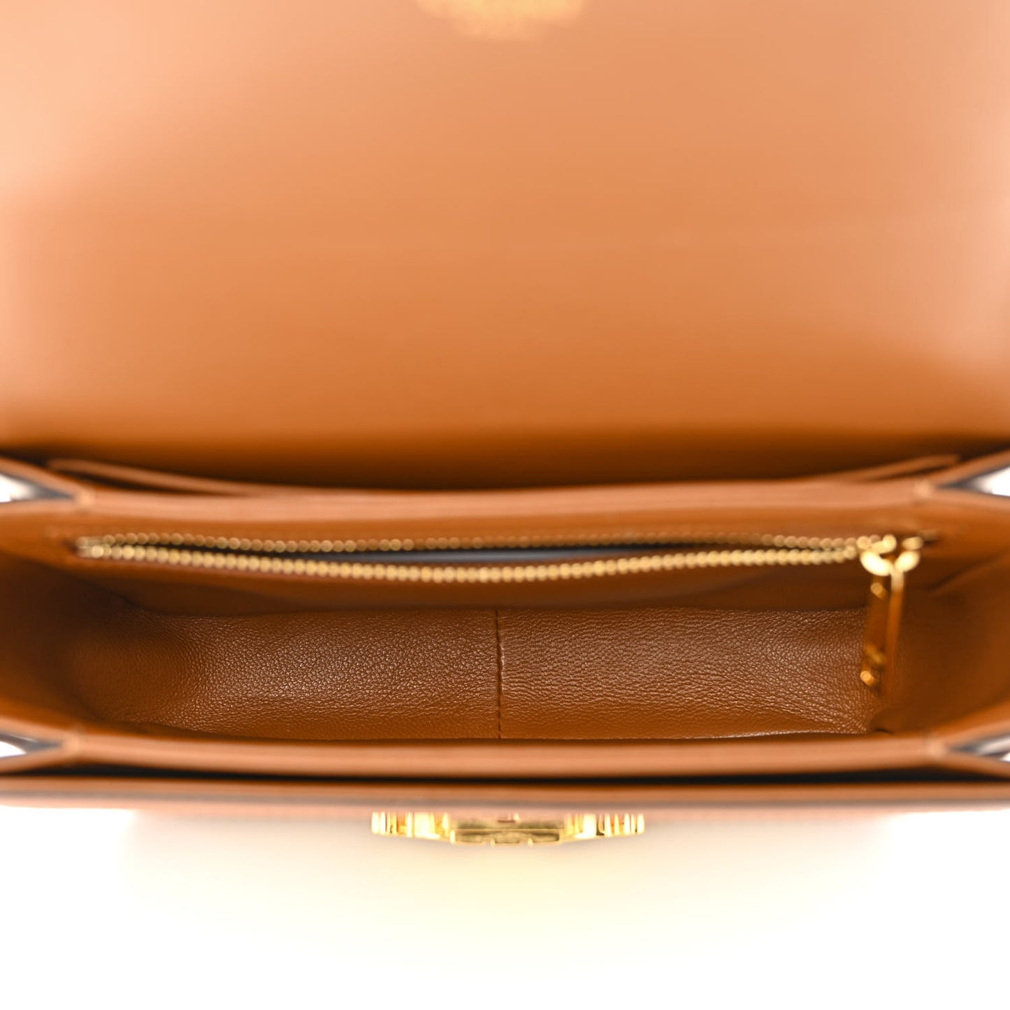Textile Natural Calfskin Teen Triomphe White Tan