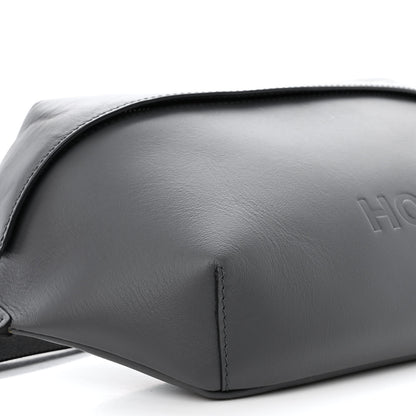 Burberry Calfskin Horseferry Print Medium Sonny Bum Bag Dark Ash Grey 9 of 11