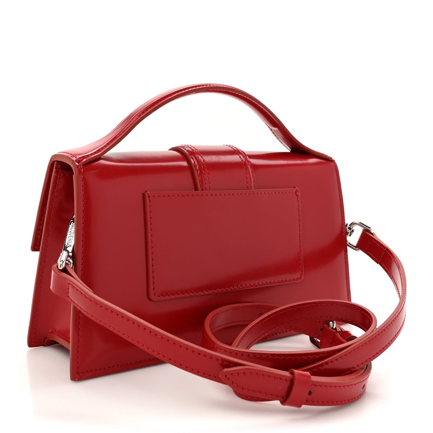 Glazed Calfskin Le Grand Bambino Red