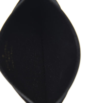 Louis Vuitton Epi Flower Remix Card Holder Black 5 of 7