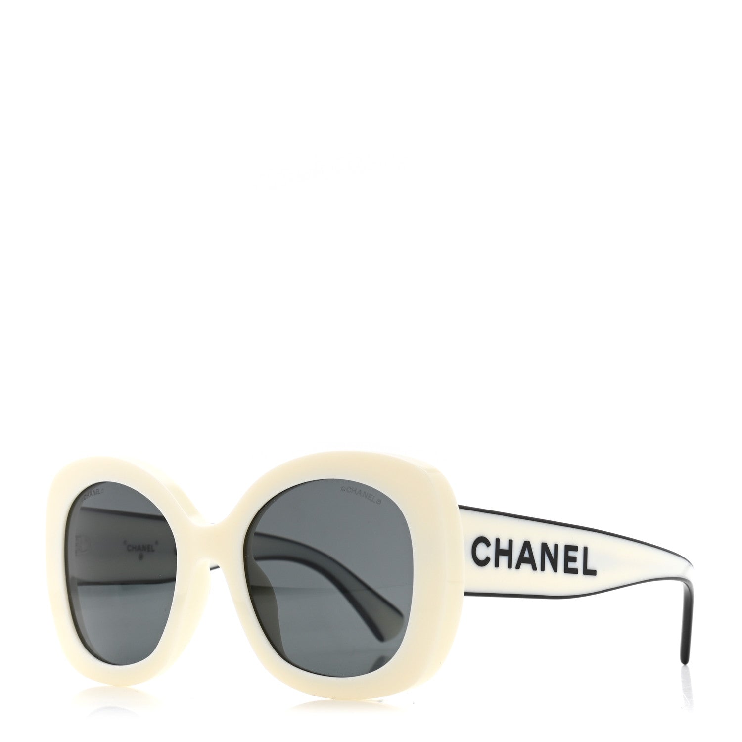 Chanel Acetate Sunglasses 71414A White 1 of 7