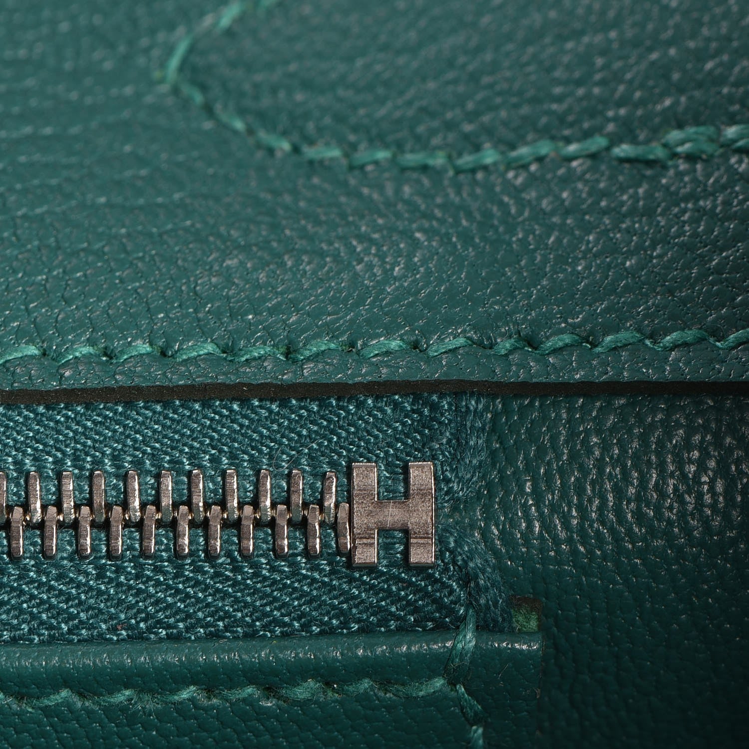 Hermes Togo Birkin 30 Malachite 14 of 32