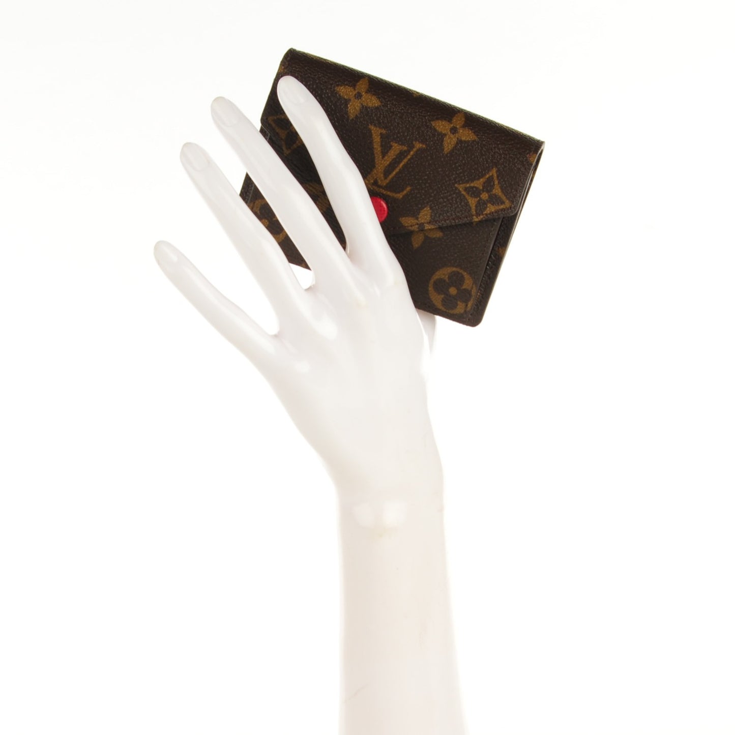 Monogram Compact Marie Wallet Rouge