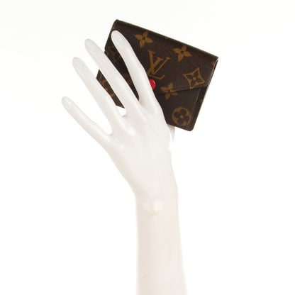 Louis Vuitton Monogram Compact Marie Wallet Rouge 2 of 6