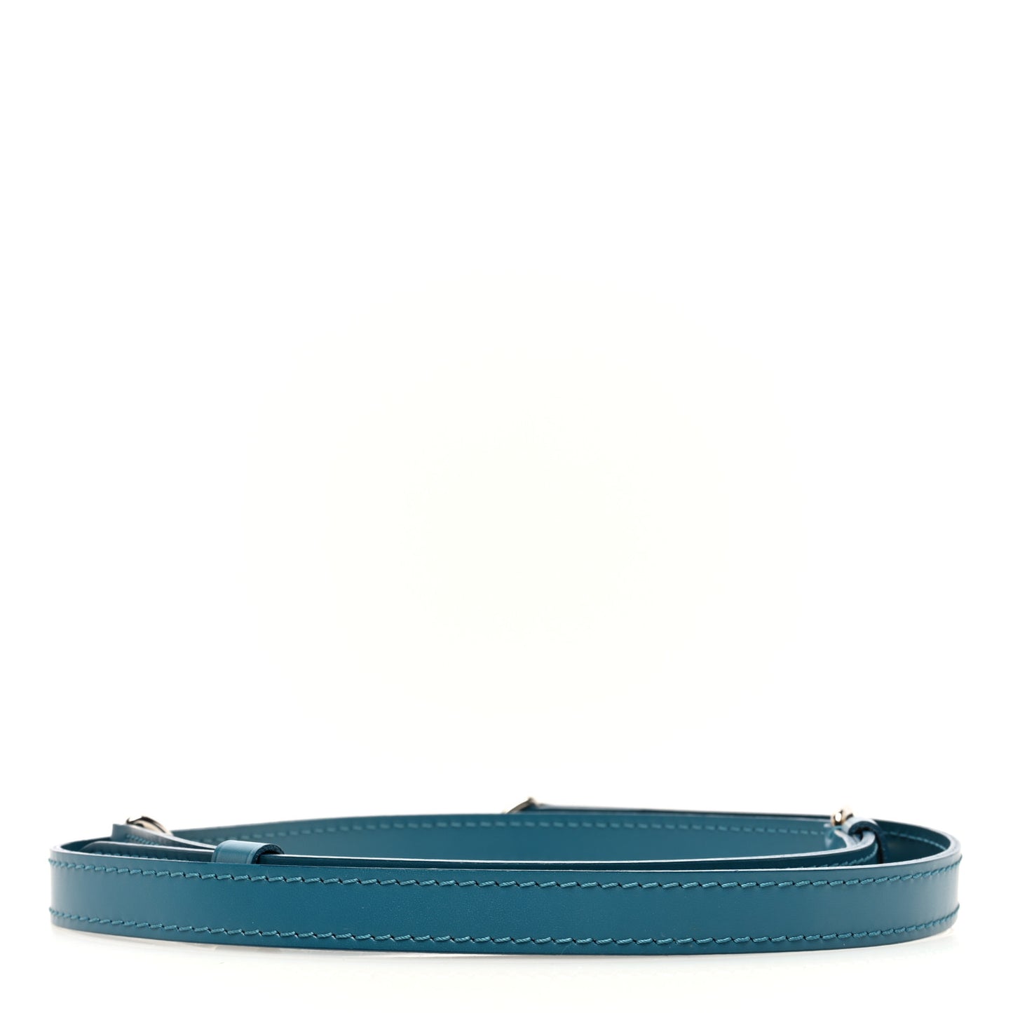 Calfskin Adjustable Shoulder Strap Cyan